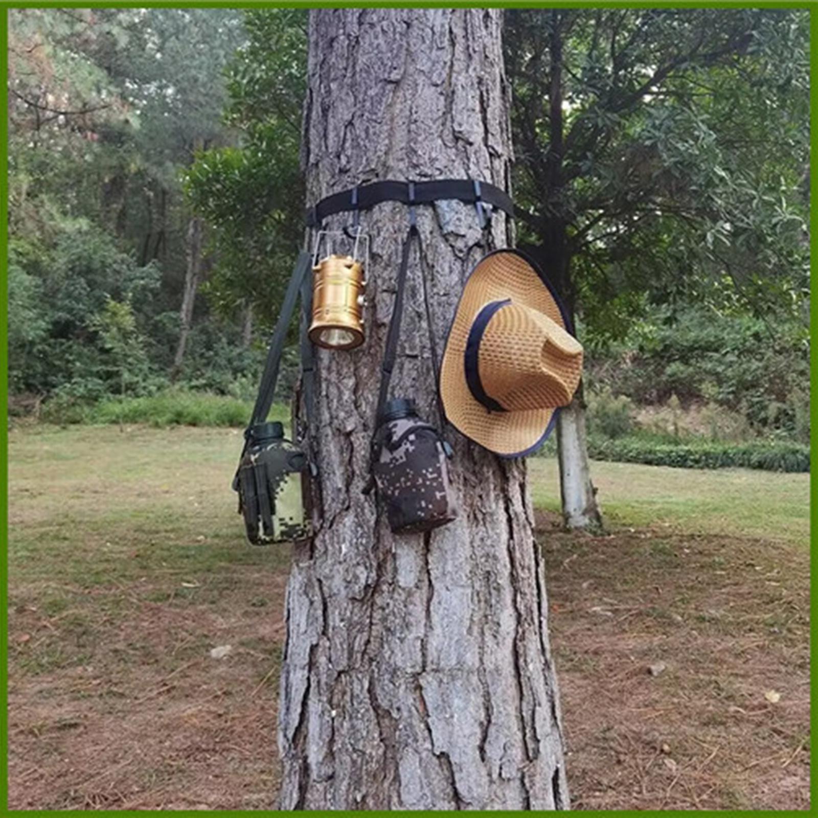 Outdoor Adventure Gear - حزام تثبيت على الشجرة متعدد الاستخدامات،