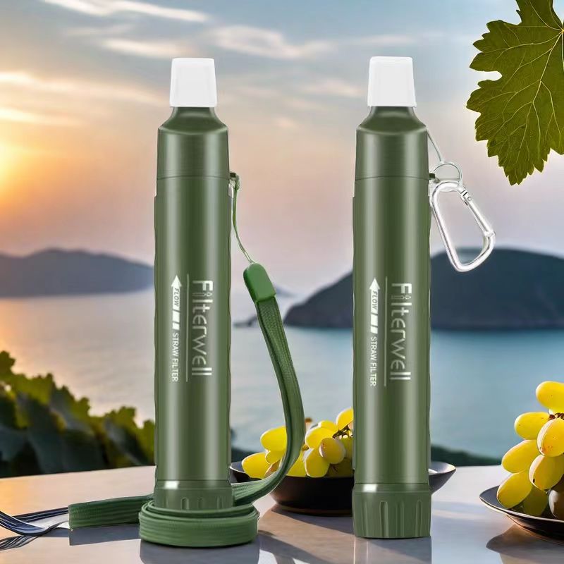 Water Filter Straw - Filterwell الشخصية التخييم منقي مياه تصفية