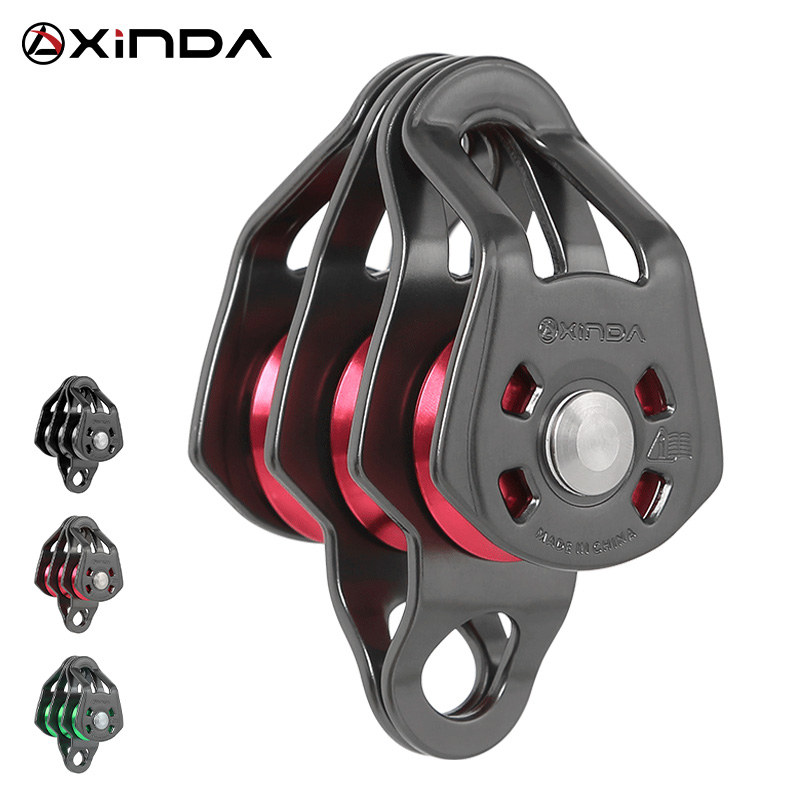 Rope Climbing Static - Xinda في الهواء الطلق ثلاثة بكرة