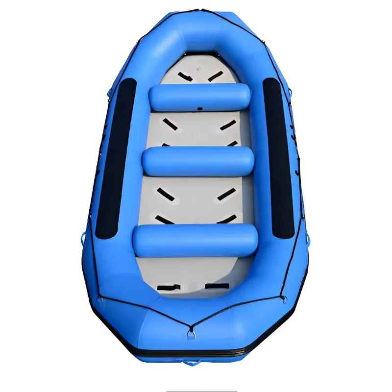 Outdoor Adventure Rafting - قارب قابل للنفخ أزرق اللون بطول