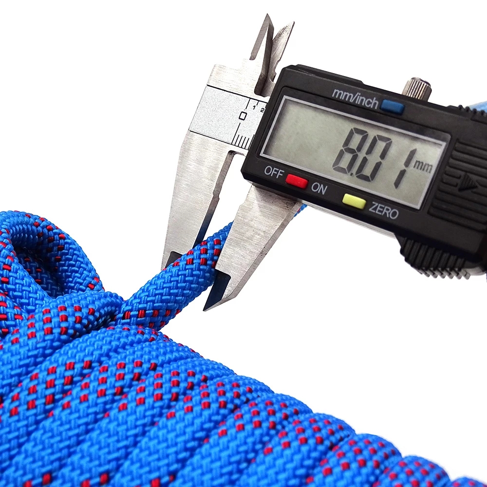 50 متر ثابت تسلق حبل 8 مللي مت - مراجعة Rope Climbing Static وسعره