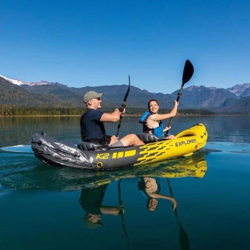 قارب قابل للنفخ لشخصين، قارب ص - مراجعة Outdoor Adventure Rafting وسعره