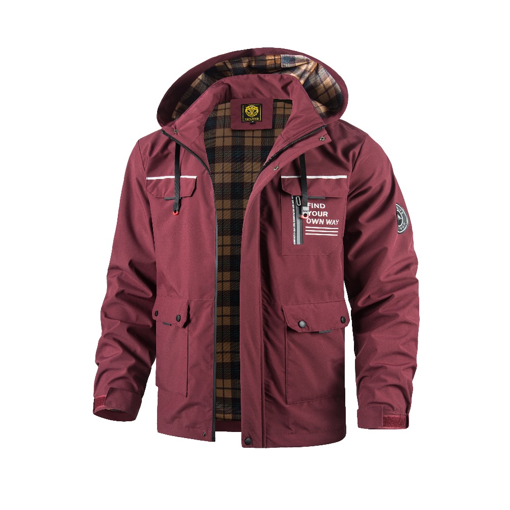سترة رجالية للربيع والخريف للأ - مراجعة Outdoor Adventure Windbreaker وسعره