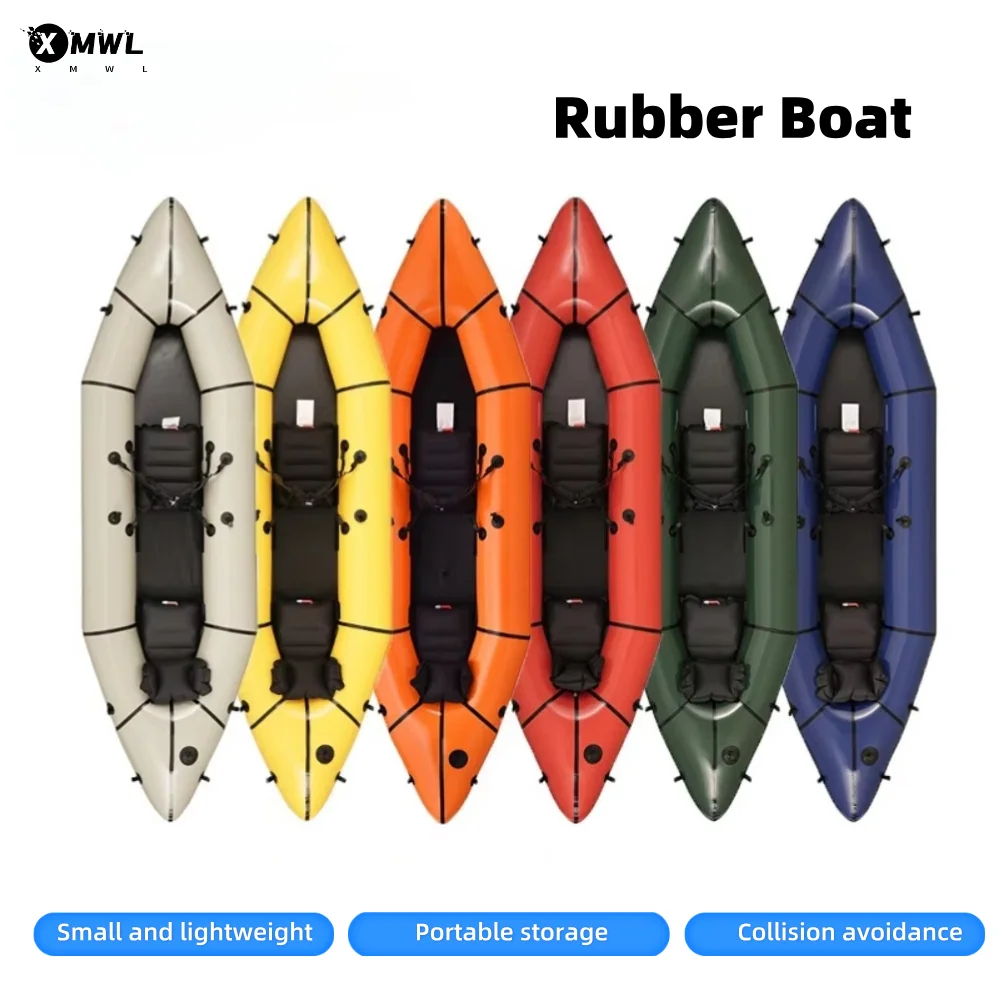 قارب كاياك مزدوج خفيف الوزن لل - مراجعة Outdoor Adventure Rafting وسعره