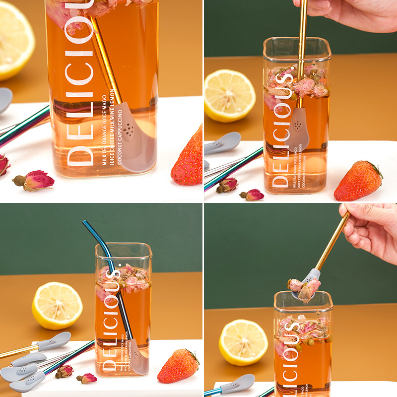 انفصال تصفية القش الفولاذ المق - مراجعة Water Filter Straw وسعره