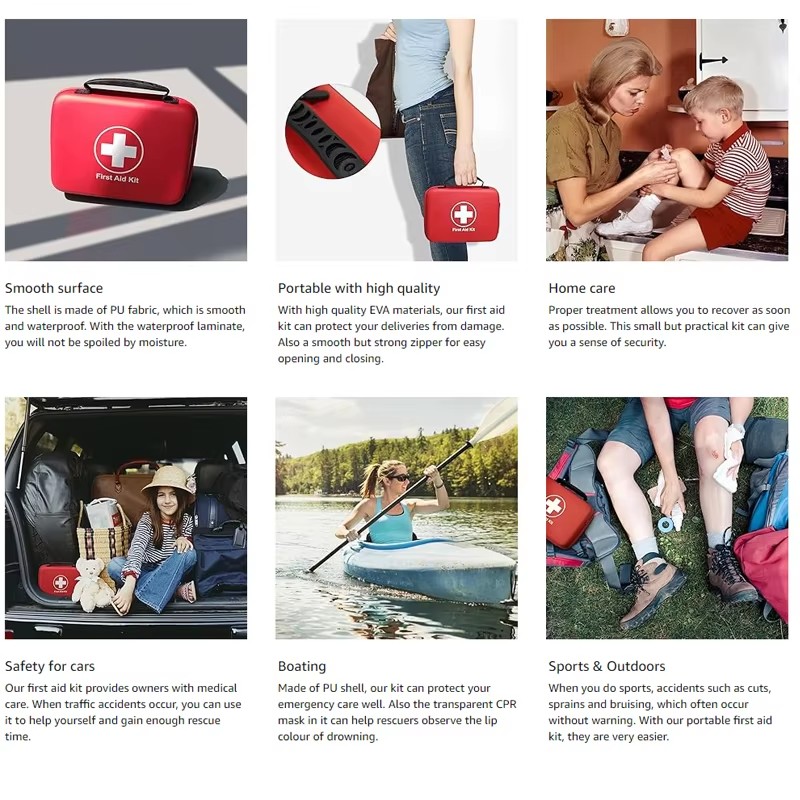 مجموعة الإسعافات الأولية المحم - مراجعة Outdoor Adventure And Travel وسعره