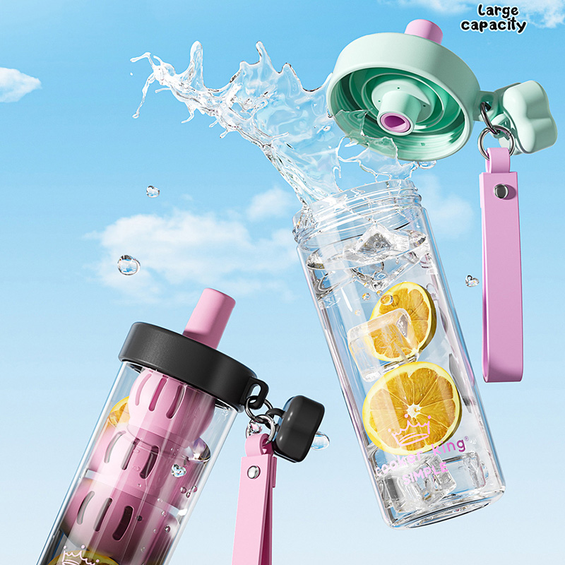 كوب ماء بلاستيكي من COOKER KIN - مراجعة Water Filter Straw وسعره
