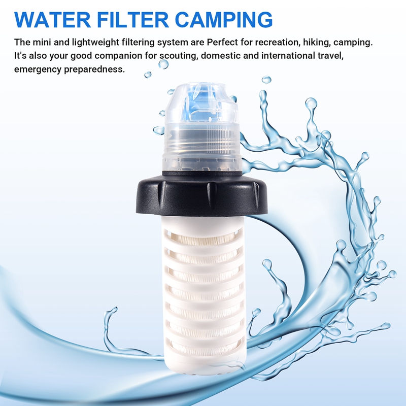 XSXS-500Ml زجاجة تصفية المياه  - مراجعة Water Filter Straw وسعره