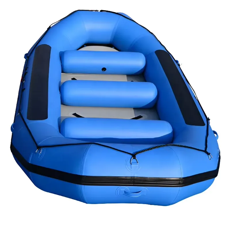 قارب قابل للنفخ أزرق اللون بطو - مراجعة Outdoor Adventure Rafting وسعره