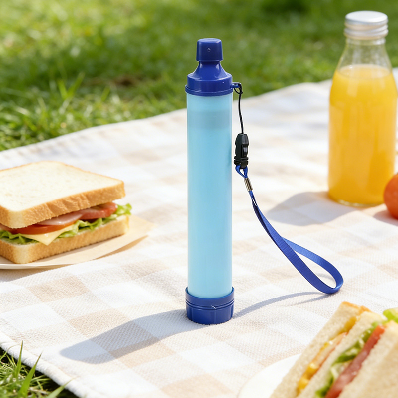 فلتر مياه محمول للرحلات، منقي  - مراجعة Water Filter Straw وسعره