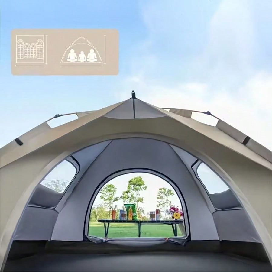 خيمة تخييم تفتح تلقائيًا، مقاو - مراجعة Outdoor Adventure Vacations For Families وسعره