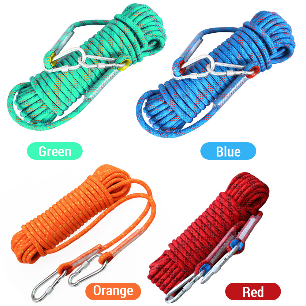 حبل تسلق 10 مم بطول 10/20/30 م - مراجعة Rope Climbing Static وسعره
