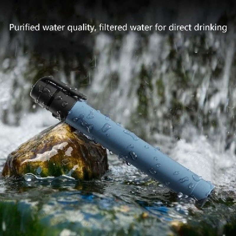 فلتر مياه محمول صغير على شكل ق - مراجعة Water Filter Straw وسعره
