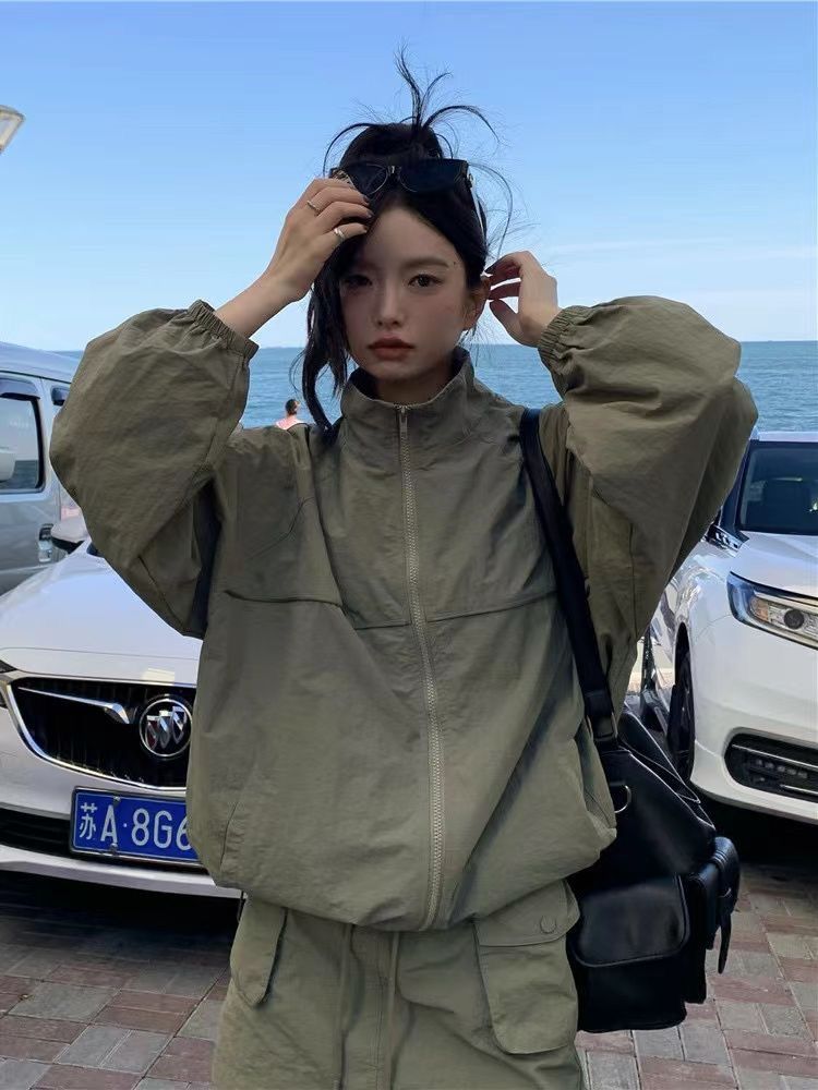 مجموعة حماية من الشمس بياقة وا - مراجعة Outdoor Adventure Windbreaker وسعره